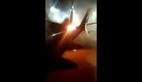 В аэропорту канадского Торонто столкнулись два самолета. Возник пожар. ВИДЕО