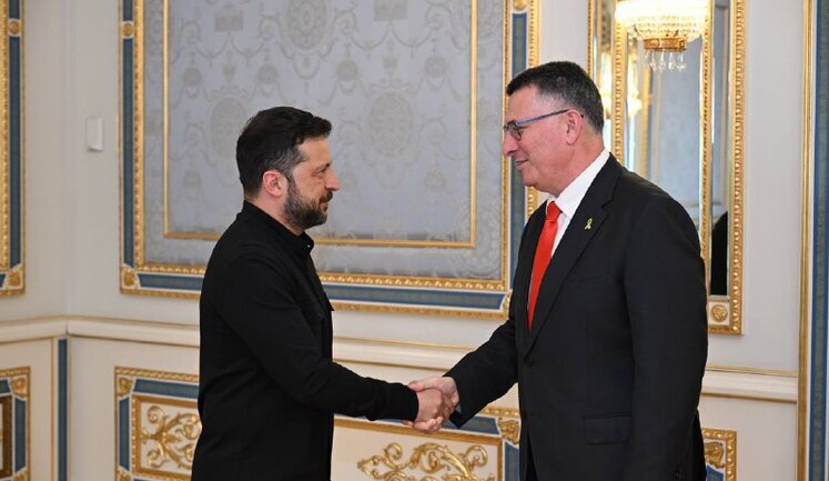 Глава МЗС Ізраїлю Саар зустрівся із Зеленським у Києві. ФОТО