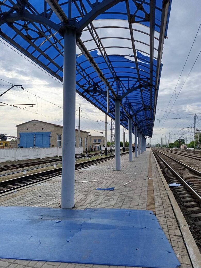 Обстріли залізниці