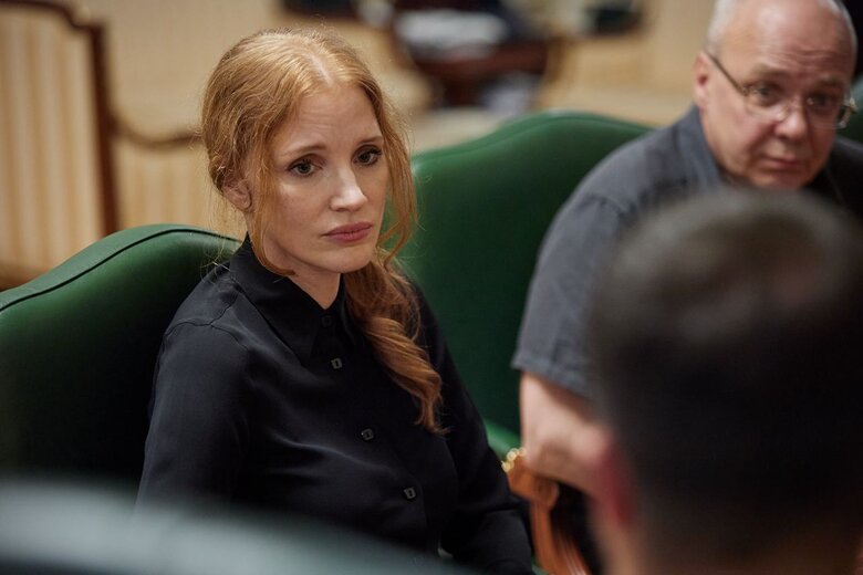 Hollywood star Chastain visited Irpin, Okhmatdit and met with Zelensky 03