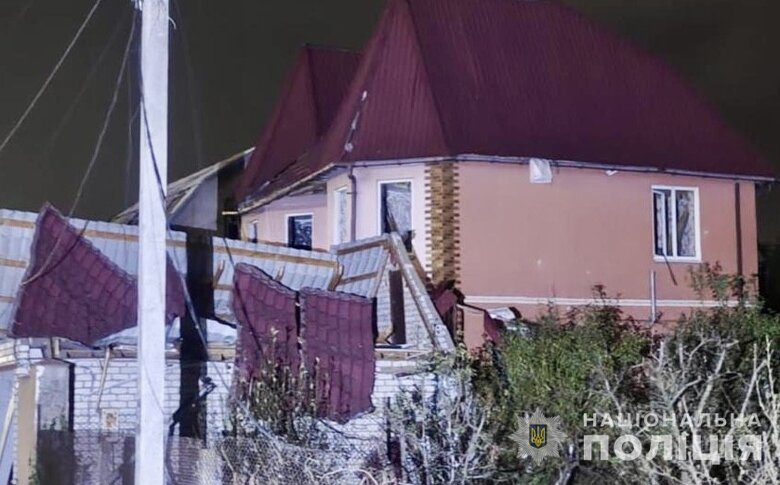 наслідки ворожої атаки по Одеському району