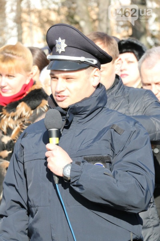 чернигов полиция присяга патрульная патрульные