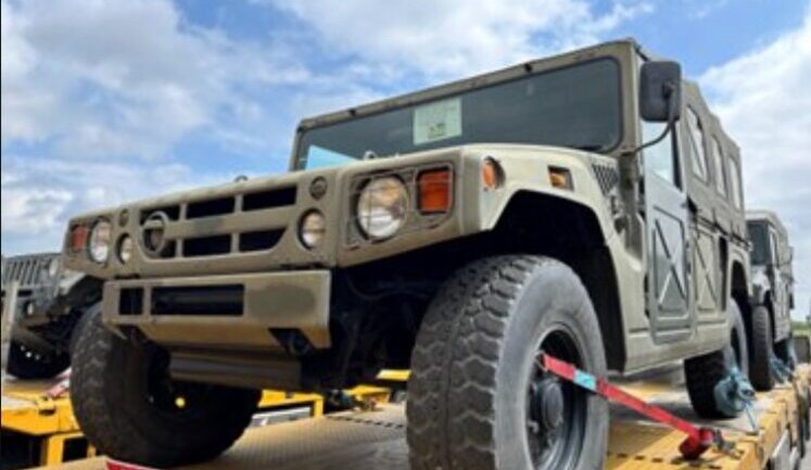 Ministry of Defense of Japan handed over 101 vehicles to Ukraine. PHOTO