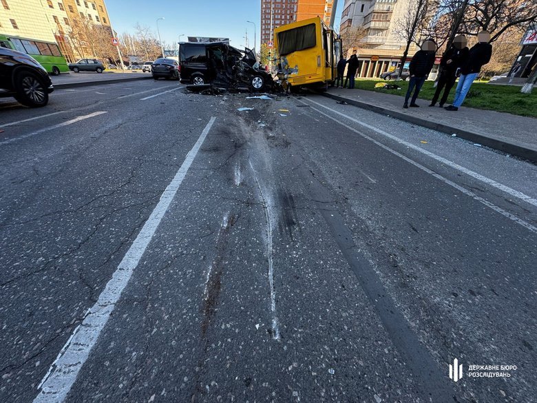 Road accident in Odesa