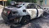 Невідомі спалили автомобіль колишнього віцемера Ужгорода Цапа. ВІДЕО+ФОТО