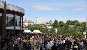 Vinnytsia took leave of nine KORD members who died defending Ukraine. PHOTO