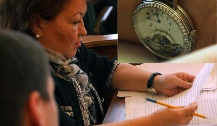 Депутат-регионал Бахтеева "засветила" часы стоимостью более 100 тысяч долларов. ФОТО