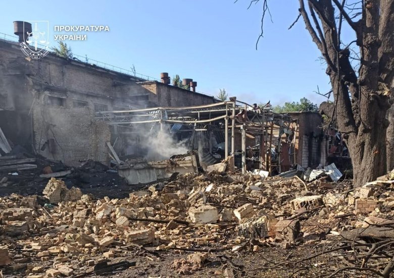 удар по студії довженка