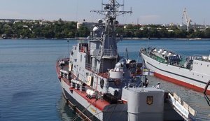 Командиру бригади ракетних кораблів Чорноморського флоту РФ повідомлено про підозру у захопленні українського корвета "Хмельницький" у 2014 році, - Офіс генпрокурора. ФОТО