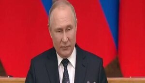 Putin threatens "lightning strikes" for intervening in war in Ukraine. VIDEO