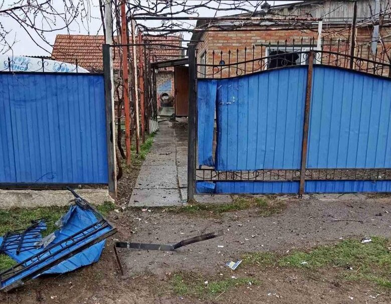 Shelling of the Nikopol district 