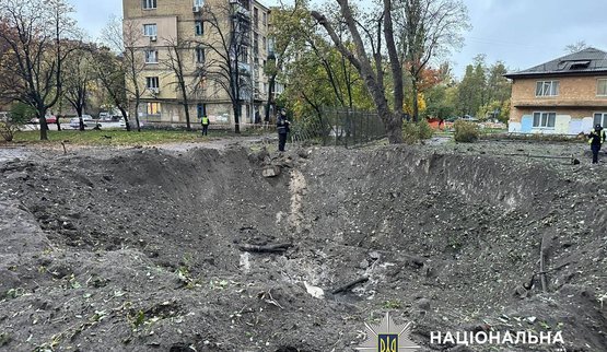 Київ після обстрілу 25 жовтня