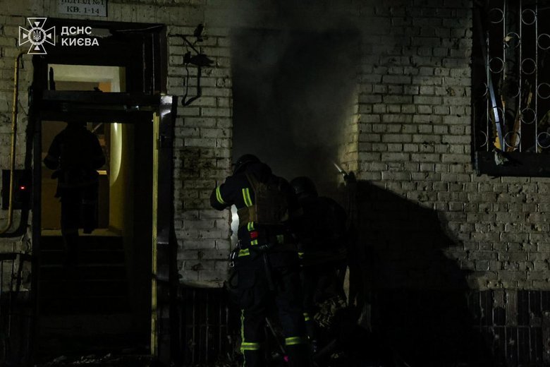 Наслідки атаки шахедів на Київ в ніч на 23 жовтня