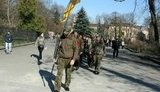 Во Львове охотники с оружием вышли на марш против беспедела олигархов. ФОТОрепортаж