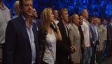 Путин встал, услышав гимн СССР, а переполненный зал в Москве приветствовал песню овациями. + ВИДЕО.