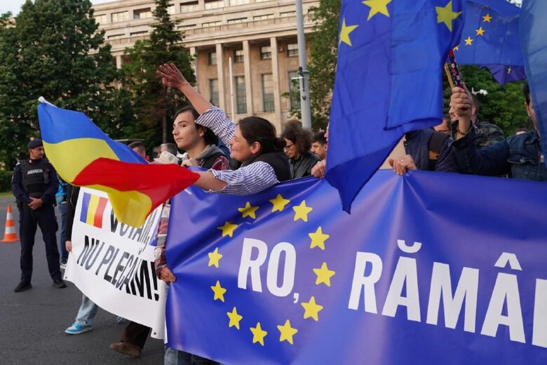 мітинги в Румунії
