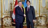 порошенко канада трюдо