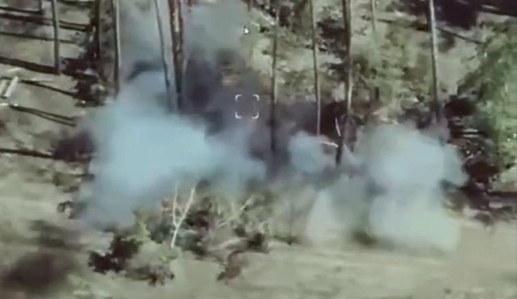 Бійці батальйону "Апачі" знищили дві гармати Д-30 разом з окупантами поряд на Слов’янському напрямку. ВIДЕО