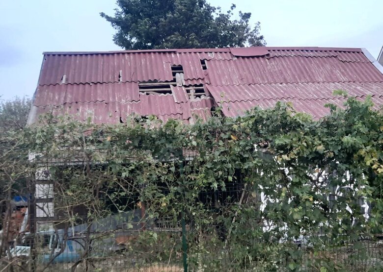 Russians shelled Nikopol three times on 7 October - buildings and gas pipeline damaged - RMA 03 Russians shelled Nikopol three times on 7 October - buildings and gas pipeline damaged - RMA 03