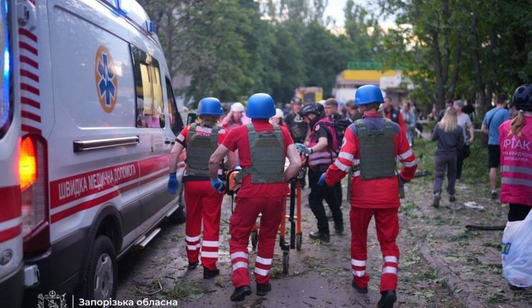 Удар по Запорожью 4 июня: число пострадавших возросло до 16