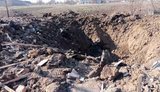 обстріл,вирва