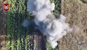 Подольские десантники уничтожили вражеские дроны, российскую пехоту, укрытия, огневые позиции и системы связи. ВИДЕО