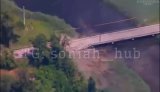 MiG-29 pilots destroyed ruscists’ logistics crossing using AASM HAMMER aerial bombs. VIDEO