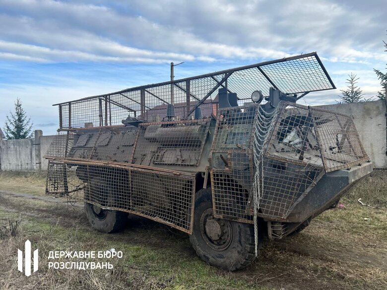 Soldier stole an armoured personnel carrier and fled in Sumy region