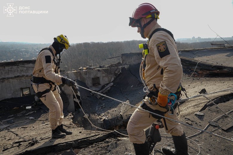 Удар РФ по Полтаві