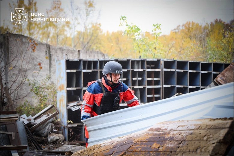 Russian attack on Chernihiv