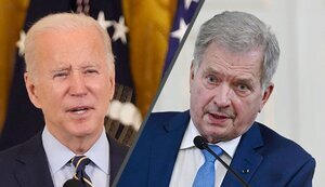 Байден и Ниинисте обсудили наращивание сил РФ вблизи границы с Украиной и безопасность в Северной Европе