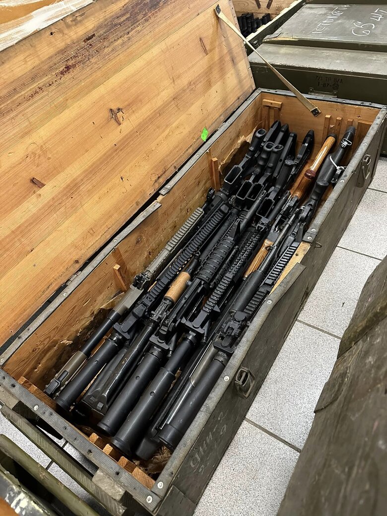 National Police receives 531 confiscated weapons from US 11
