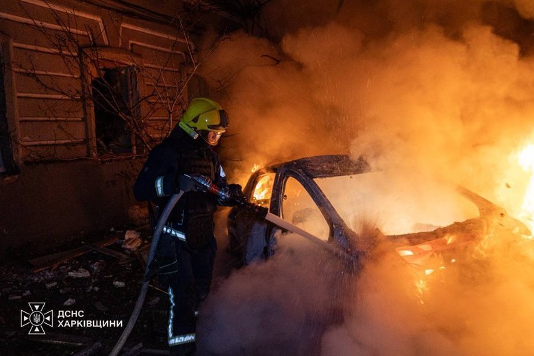 Уночі 26 вересня російські війська атакували Харків та передмістя БпЛА