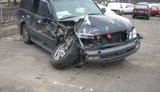 "Мажор" на "Лексусе LX470" после ДТП бросил машину и скрылся. ФОТОрепортаж