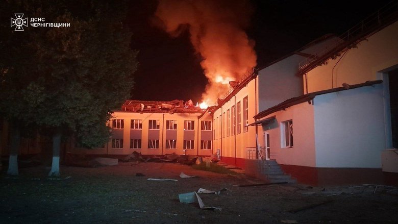 Наслідки ударів РФ по Чернігівщині 12 червня