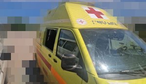 Вибух біля авто Червоного Хреста у Запоріжжі