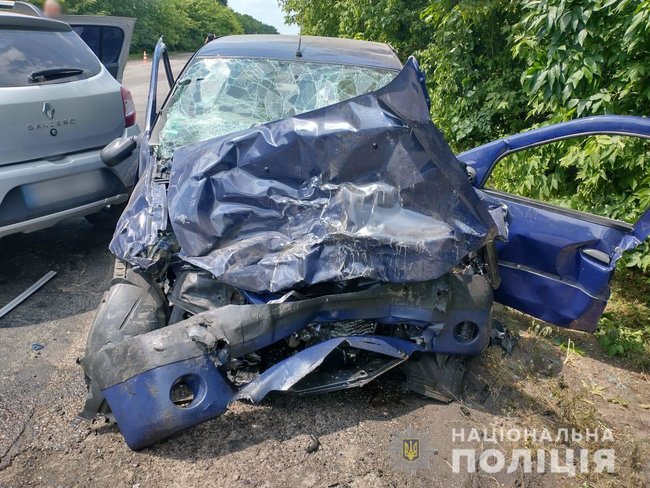 ДТП в Харьковской области - один человек погиб, четверо травмировано, - Нацполиция 01