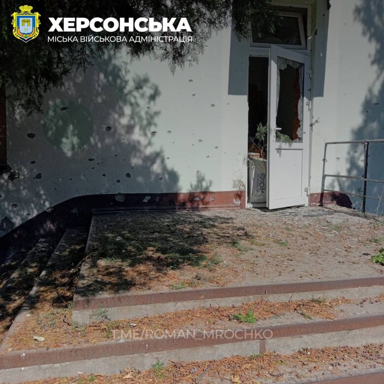 В Антонівському старостинському окрузі пошкоджено гуманітарний штаб