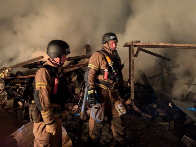 наслідки удару по Кривому Рогу
