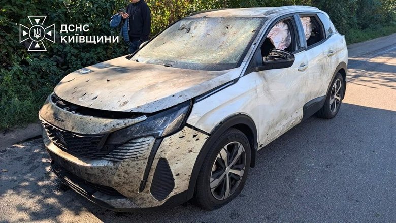 удар по дорозі у Вишневому