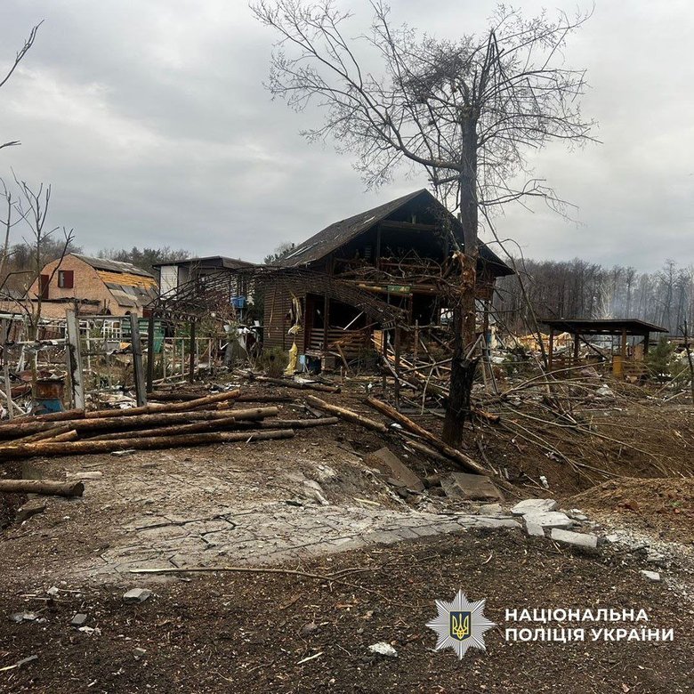 Поліція фіксує наслідки масованих атак РФ на Донеччині.