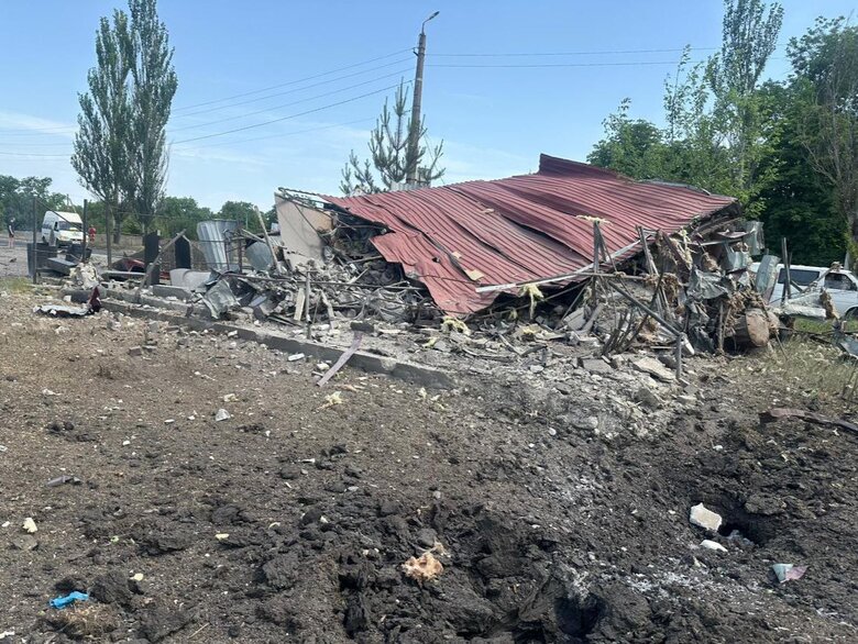 Наслідки обстрілів Донеччини 5 червня