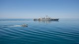 Frigate Shaidachnyi exercises