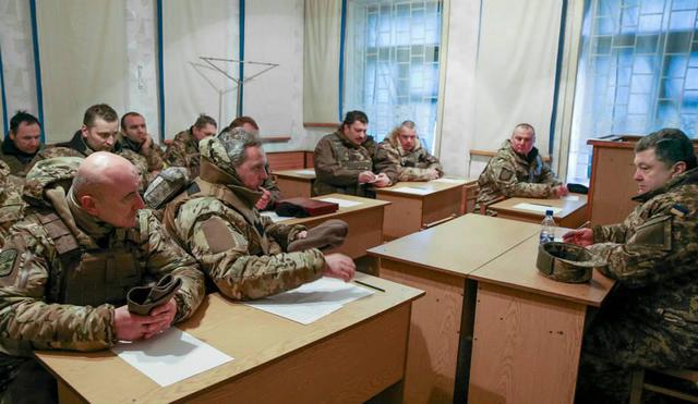 порошенко дебальцево