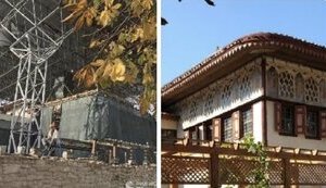 Російські окупанти знищили Золотий кабінет і дах Ханського палацу у Бахчисараї. Україна просить ЮНЕСКО втрутитись. ФОТОрепортаж
