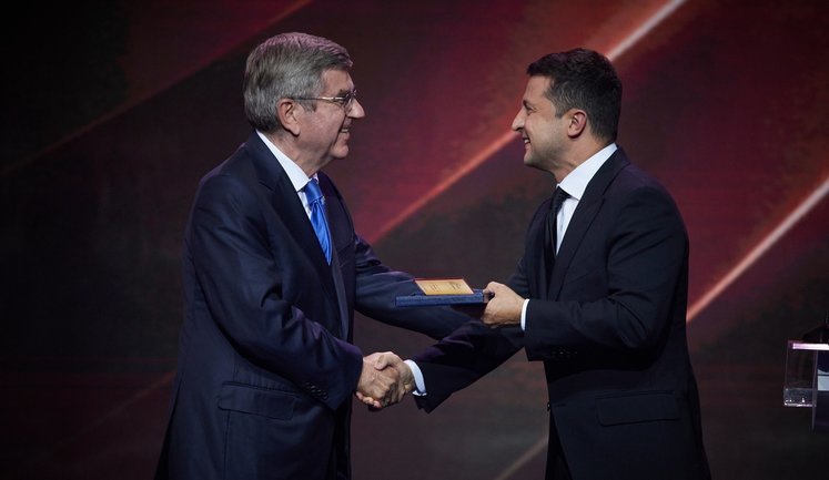 Президент МОК Бах привітав плани керівництва України претендувати на проведення Олімпіади, - ОП