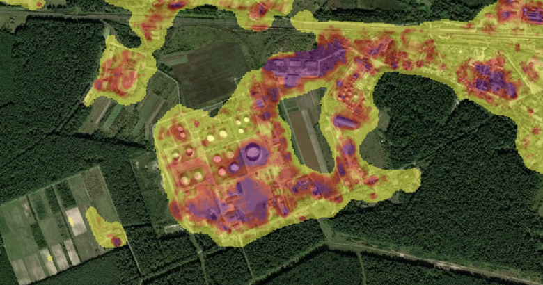 Спутниковые фото подтверждают повреждения нефтепровода 