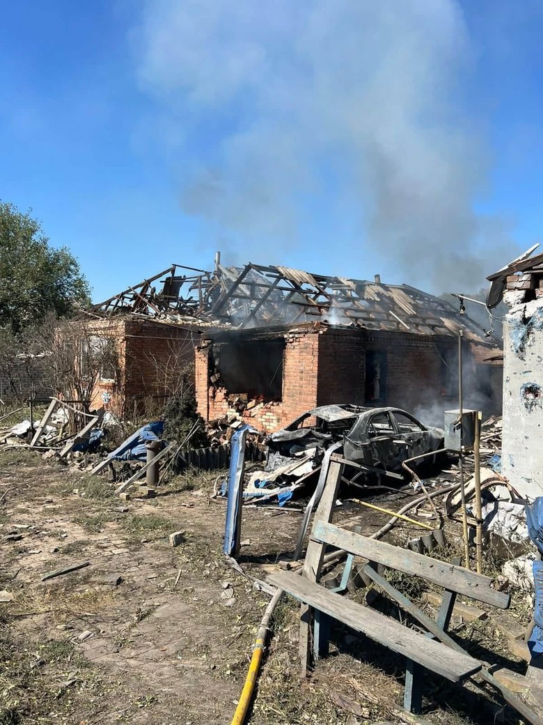 Билбасівка після обстрілу