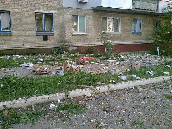 обстрел лутугино