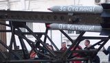 Російська техніка, "юнармійці" та "Катюша" з написом "За Сталіна", - в окупованому Криму готуються святкувати "День перемоги". ФОТОрепортаж